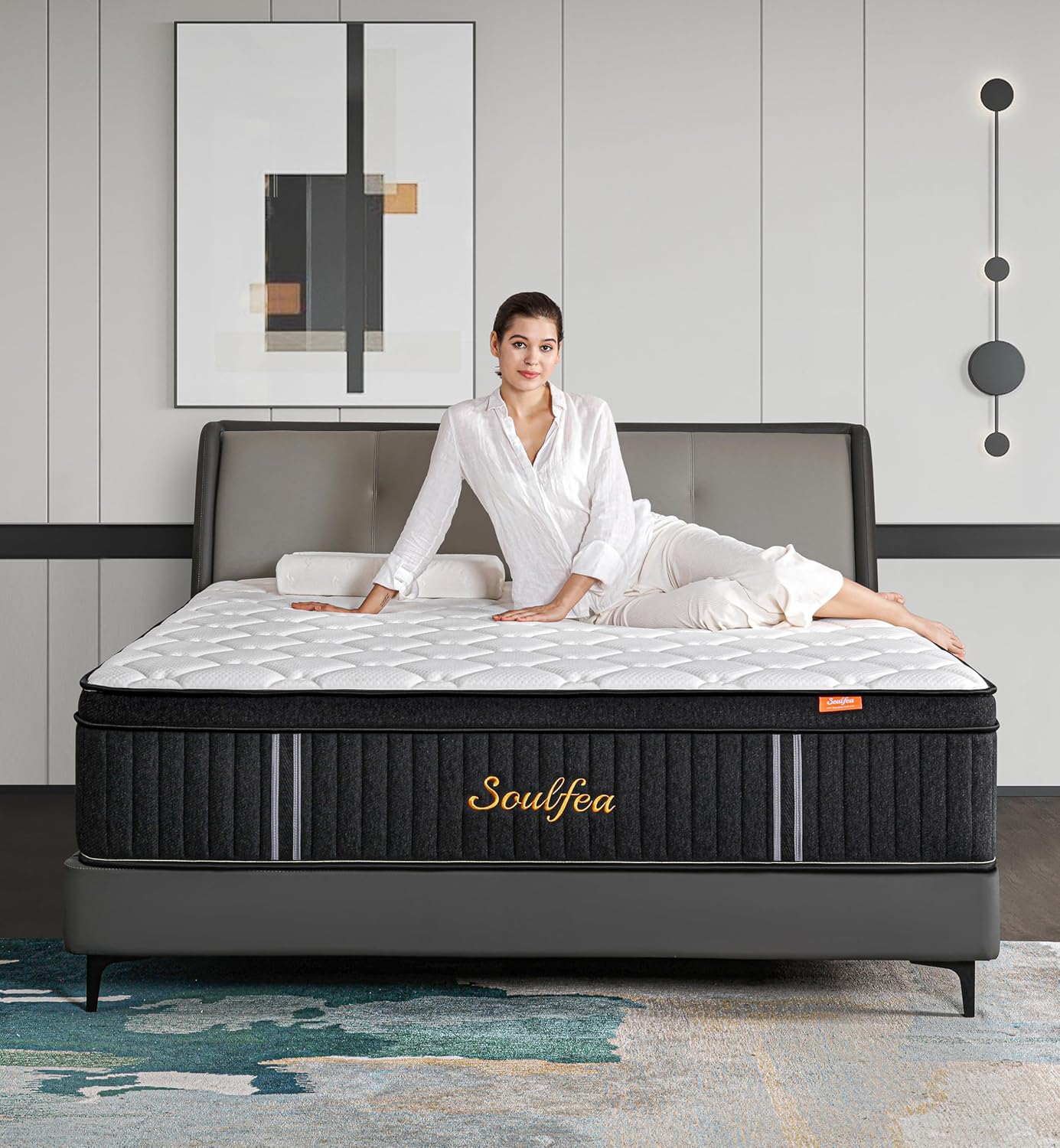 Memory Foam Mattress In A Box Queen - Matelas Queen 12 pouces Matelas Queen