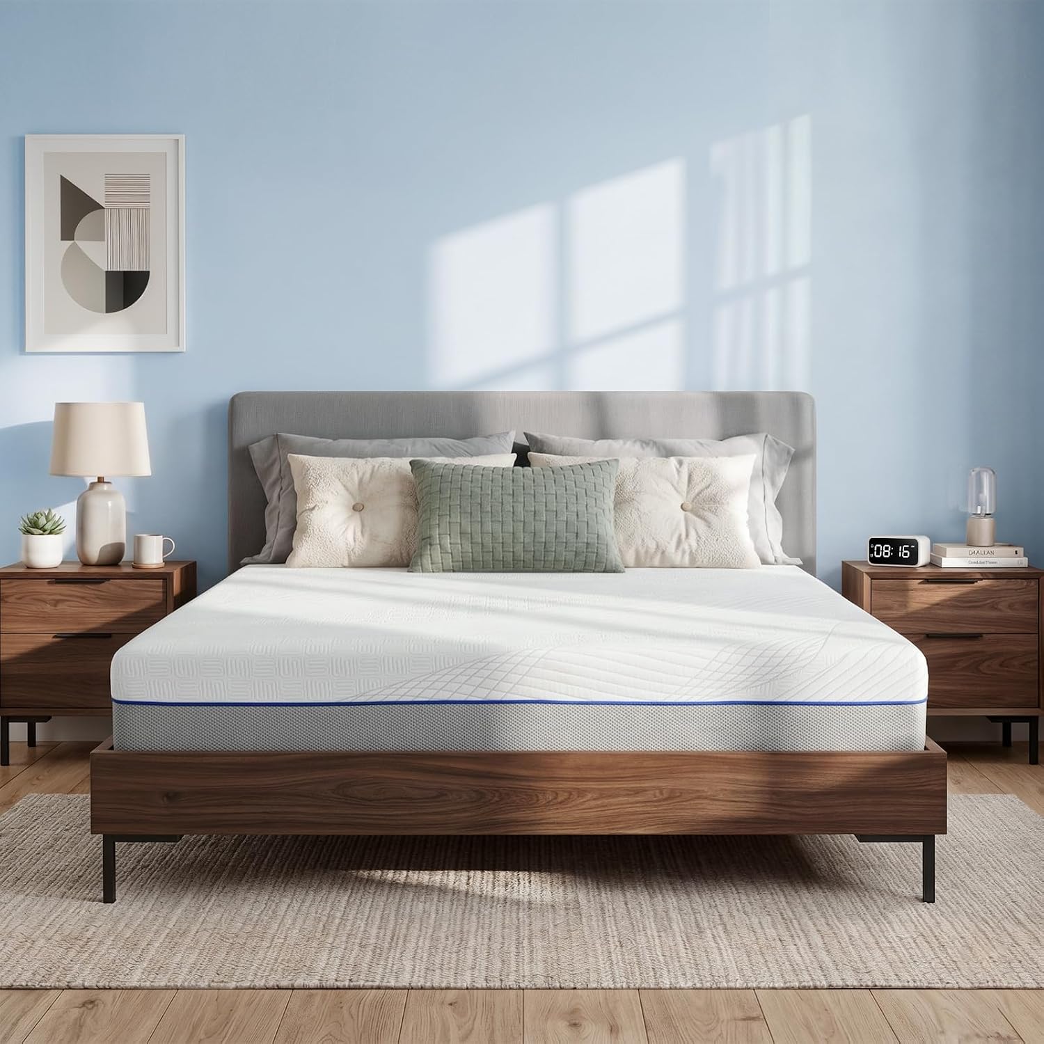 Memory Foam Mattress In A Box Queen - Matelas Queen Size 12 pouces en