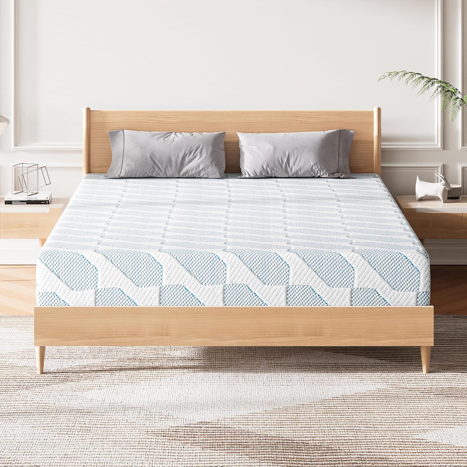 Matelas Queen Size Matelas en  - Memory Foam Mattress In A Box Queen avis et prix