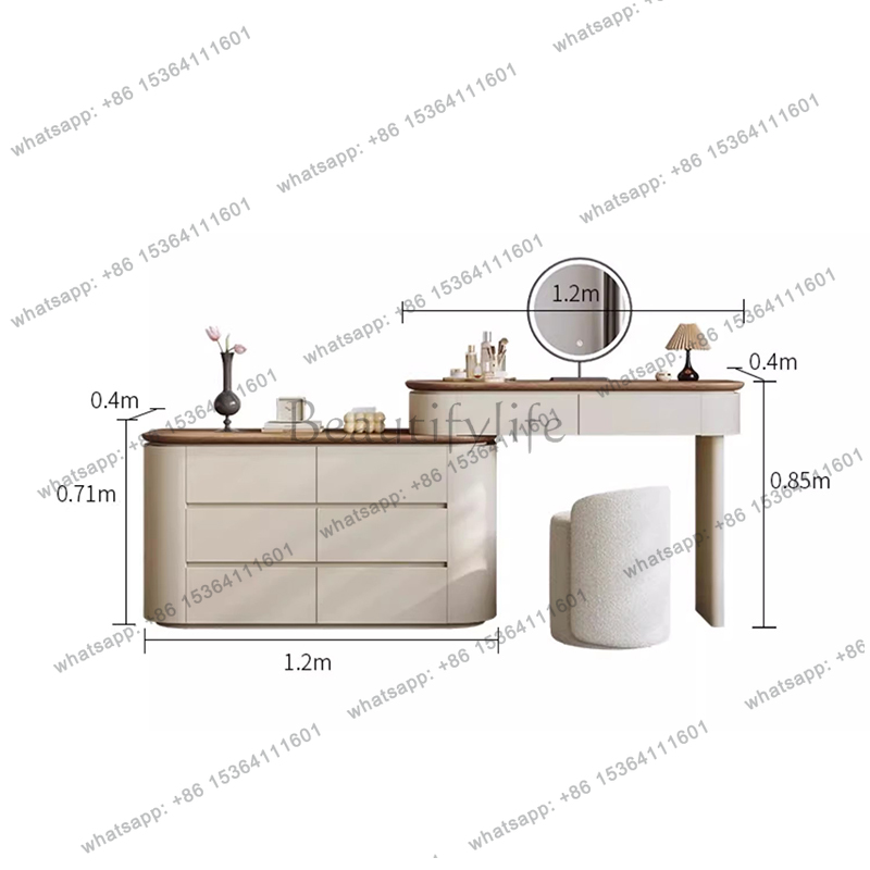 Table de maquillage de style i - Dressing Table Vanity With Lighted Mirror avis et prix