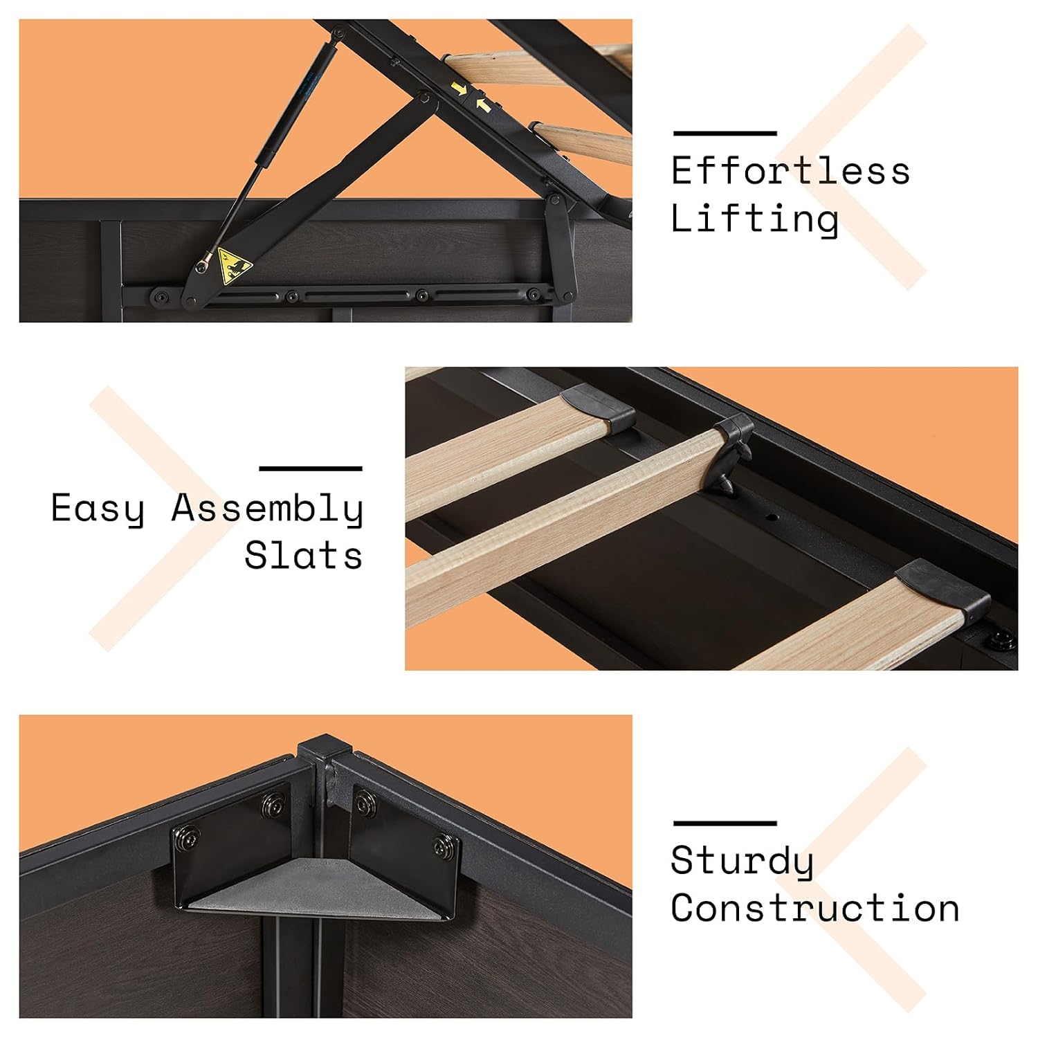 Cadre de lit coffre relevable, - Gas Lift Storage Bed Hydraulic avis et prix