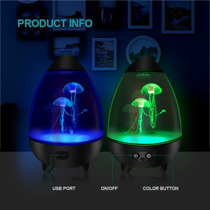 Lampe LED pour poisson, veille - Floating Nightstand With Led Light avis et prix