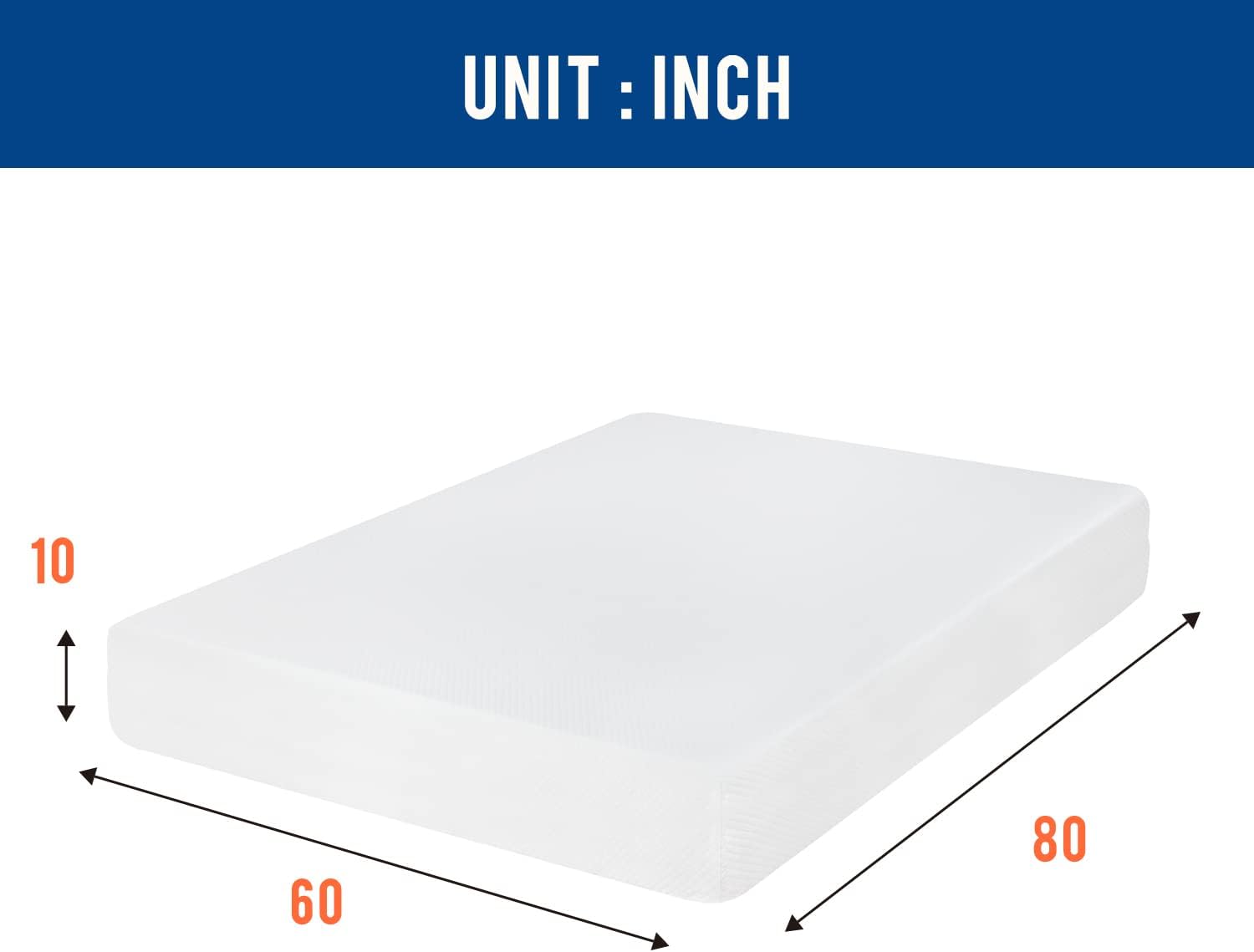 Matelas Queen Size en mousse à - Memory Foam Mattress In A Box Queen avis et prix