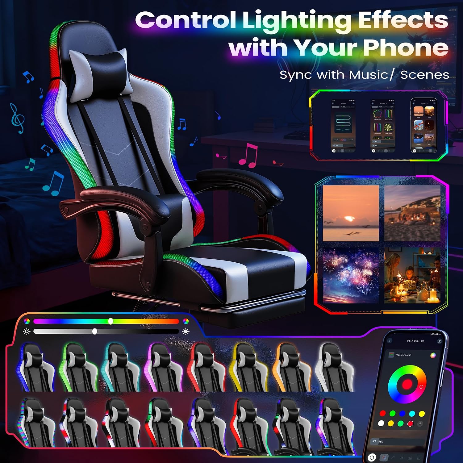 Chaise de jeu Homall, chaise e - Sofas avis et prix